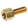 TE Connectivity Female Screw Lock Accessory for AMPLIMITE HDF, HDP, HDE Series D-Sub Connector 5748270-2