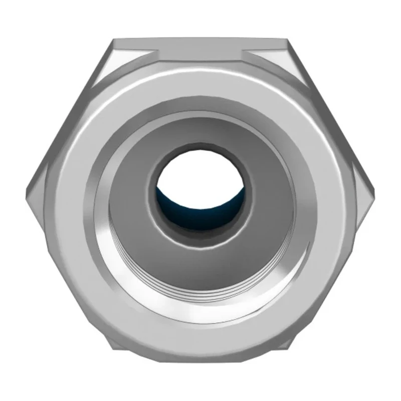 Festo Pneumatic Fitting 6mm Push-in Female 1/4 in G Thread Nickel Plated Brass QSF-1/4-6-B
