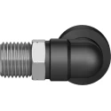 Festo Pneumatic Fitting Nickel Plated Brass Male Threaded-to-Tube R 1/4 in x 12mm Push-In QSL-1/4-12