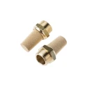 Festo Metal Pneumatic Silencer 10 bar Threaded G 1/2 in Noise Reduction 88dB AMTE-M-LH-G12