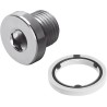 Festo Steel Blanking Plug G 1/4 Thread Standard, B Series, Overall Length 15mm B-1/4