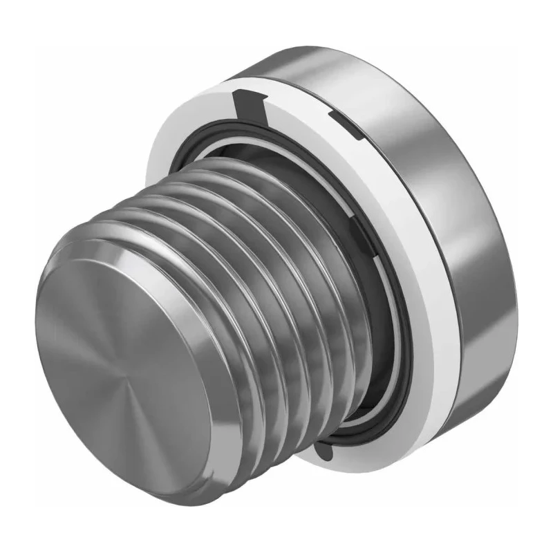 Festo Steel Blanking Plug G 1/4 Thread Standard, B Series, Overall Length 15mm B-1/4