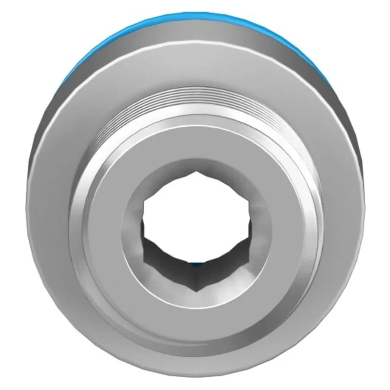 Festo Pneumatic Fitting 10mm Push-in, Male, 1/4 in R Thread, Brass Nickel Finish QS-1/4-10-I