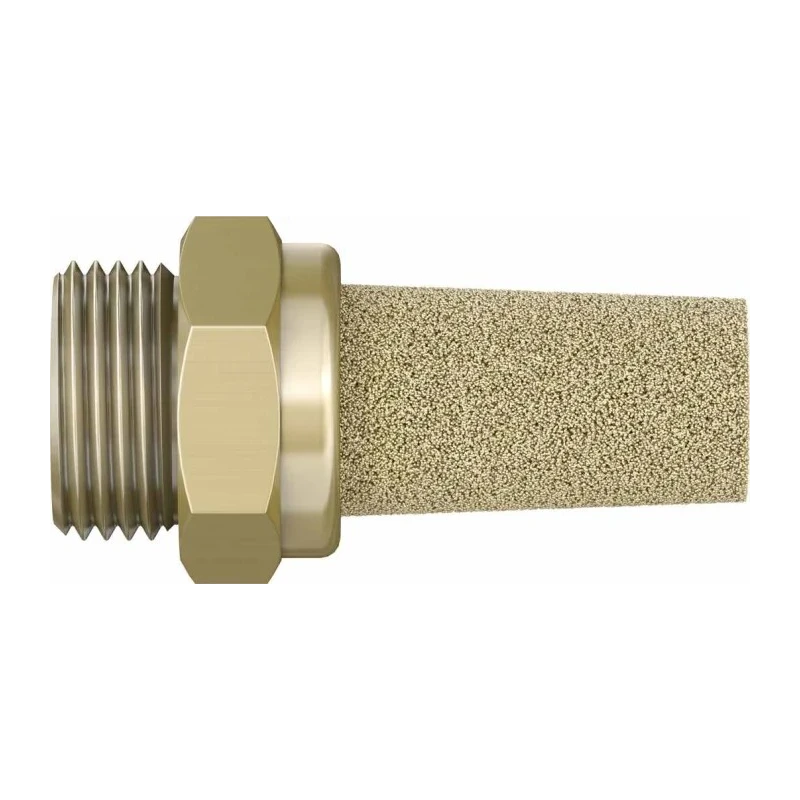 Festo Metal Pneumatic Silencer Threaded G3/8, 10 bar Pressure, 80°C Max Operating Temperature AMTE-M-LH-G38