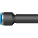 Festo Polybutylene Terephthalate Pneumatic Fitting Reducer Nipple Push-in 12 mm to 10 mm QS Series QS-12H-10