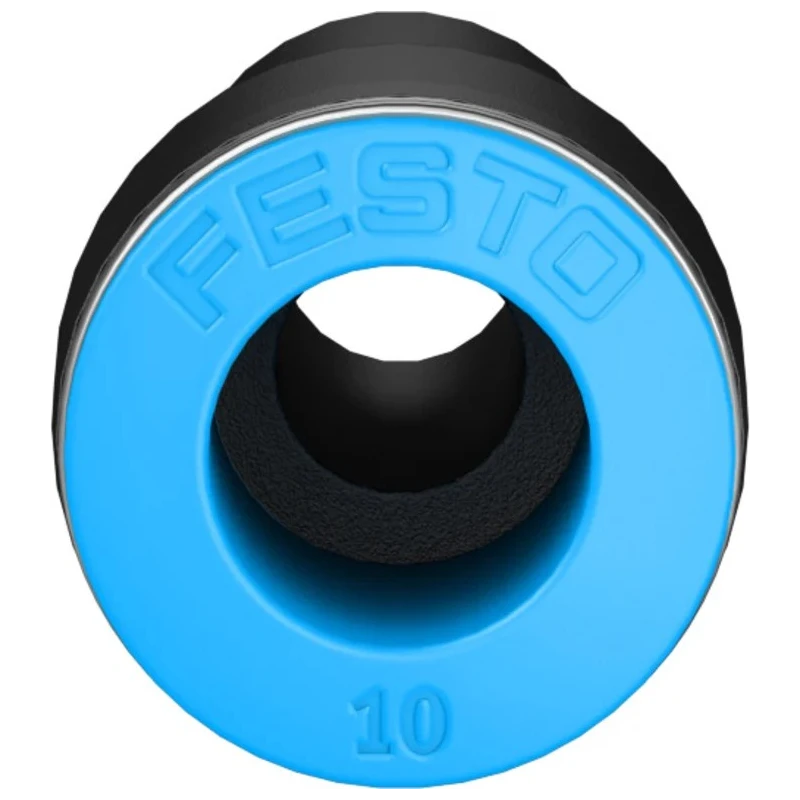 Festo Polybutylene Terephthalate Pneumatic Fitting Reducer Nipple Push-in 12 mm to 10 mm QS Series QS-12H-10