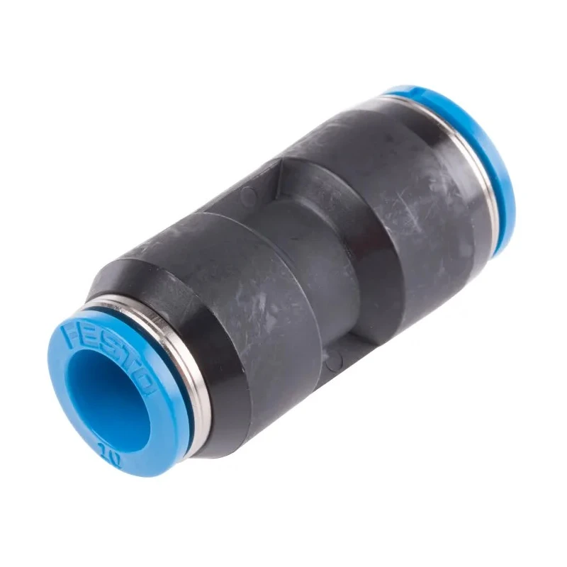 Festo Pneumatic Fitting Reducer Nipple Push-in 12 mm to 10 mm QS-12-10