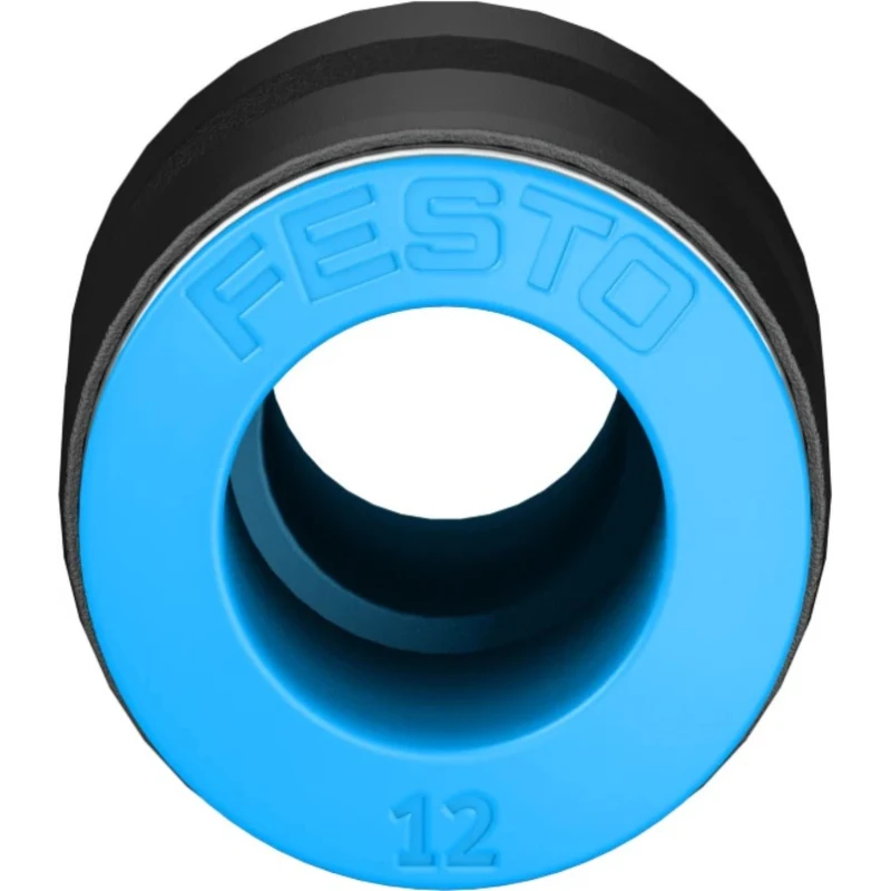 Festo Pneumatic Fitting Reducer Nipple Push-in 12 mm to 10 mm QS-12-10