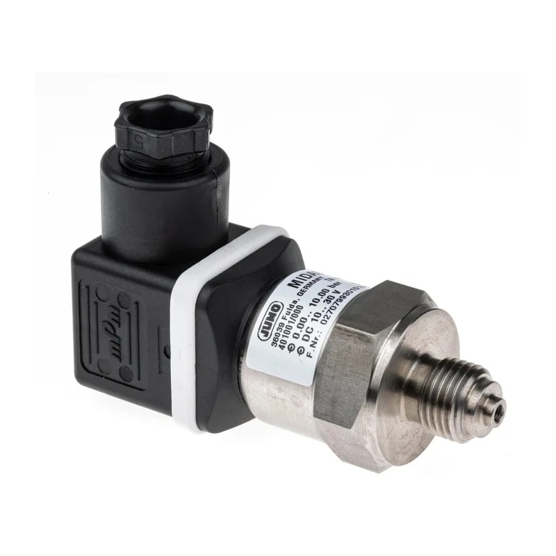 Jumo MIDAS Series Pressure Sensor Analogue Output 0 bar Minimum Pressure, Gauge Reading 401001/000-459-405-502-20-601-61/000
