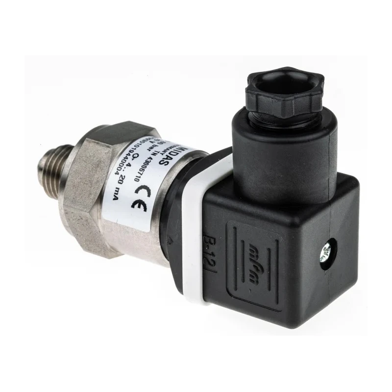 Jumo MIDAS Series Pressure Sensor Analogue Output 0 bar Minimum Pressure, Gauge Reading 401001/000-459-405-502-20-601-61/000