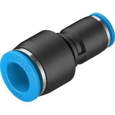 Festo Polybutylene Terephthalate Pneumatic Fitting Push-in Connector 12 mm to 8 mm QS-12-8