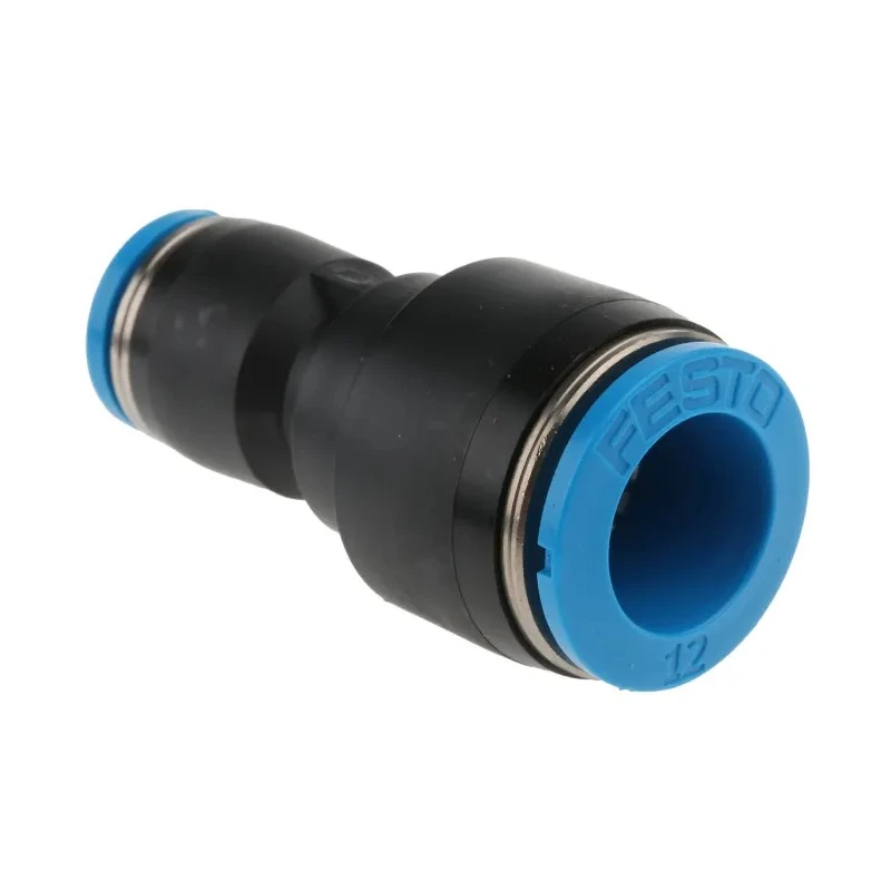 Festo Polybutylene Terephthalate Pneumatic Fitting Push-in Connector 12 mm to 8 mm QS-12-8