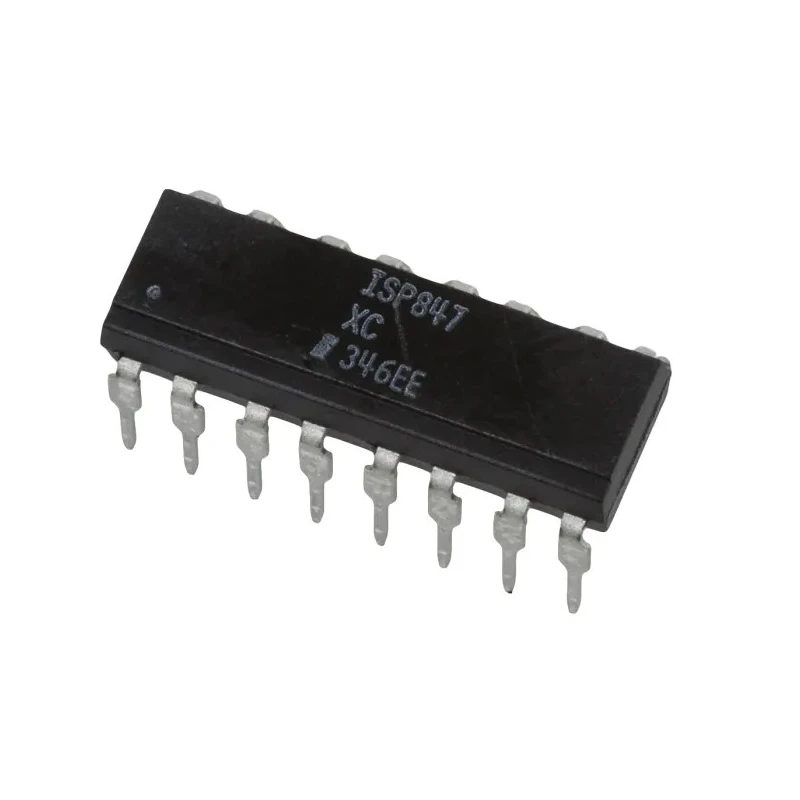 Isocom DC Input 4-Channel Transistor Output Optocoupler Through Hole 16-Pin PDIP ISP847XC