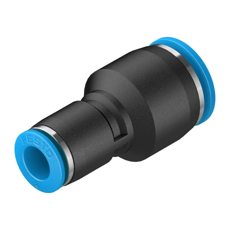 Festo Polybutylene Terephthalate Pneumatic Fitting Push-in Connector 12 mm to 8 mm QS-12-8