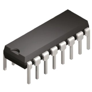 Isocom DC Input 4-Channel Phototransistor Output Optocoupler Through Hole 16-Pin PDIP ISQ74X