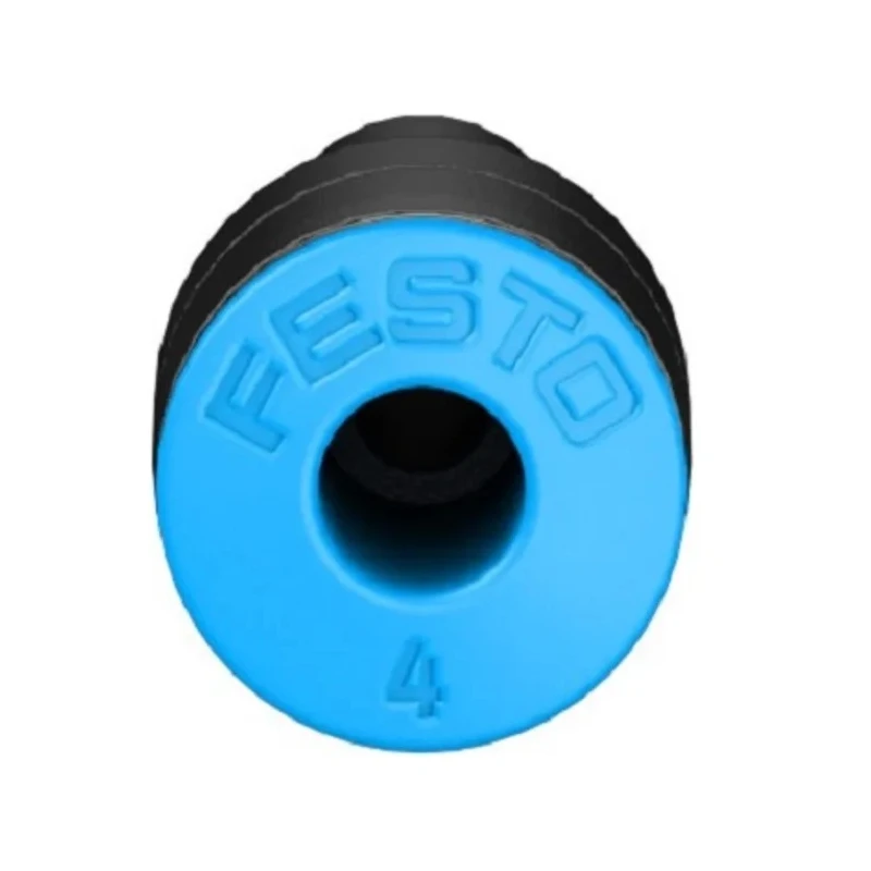 Festo Pneumatic Reducer Nipple Fitting Push-in 6 mm to Push-in 4 mm Tube QS-6H-4