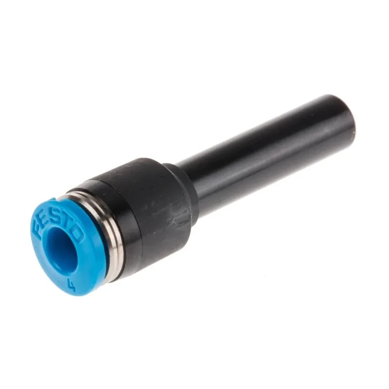 Festo Pneumatic Reducer Nipple Fitting Push-in 6 mm to Push-in 4 mm Tube QS-6H-4