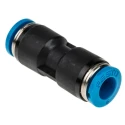 Festo Polybutylene Terephthalate Pneumatic Straight Tube-to-Tube Adapter Fitting QS Series 6 mm Push-in QS-6