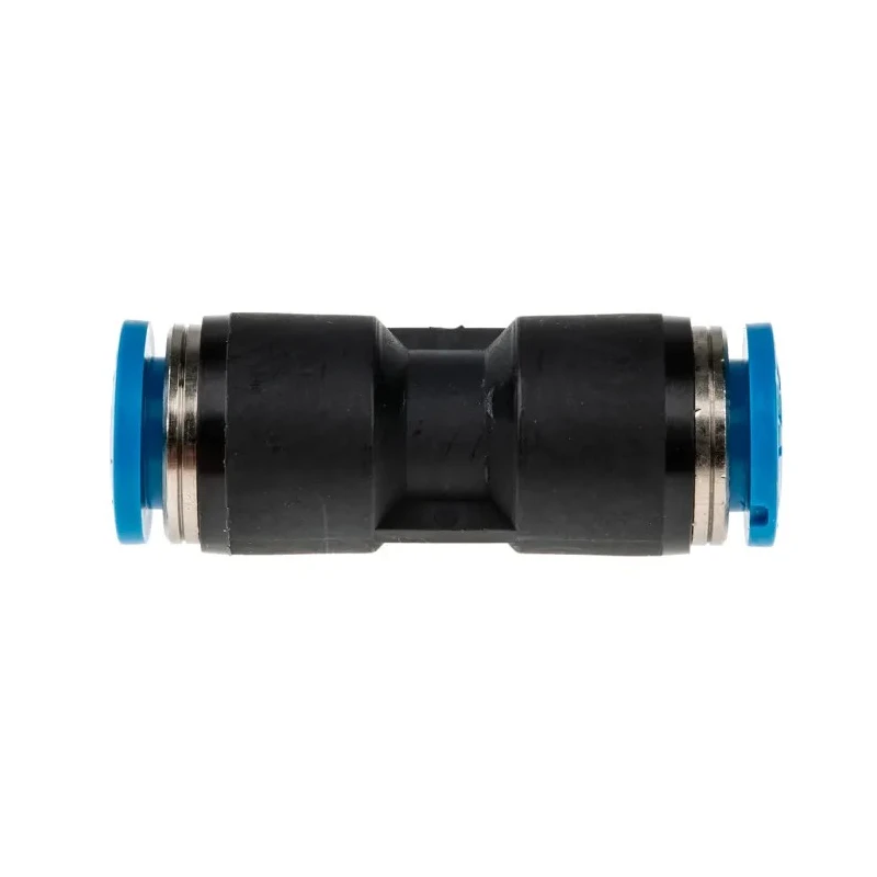 Festo Polybutylene Terephthalate Pneumatic Straight Tube-to-Tube Adapter Fitting QS Series 6 mm Push-in QS-6