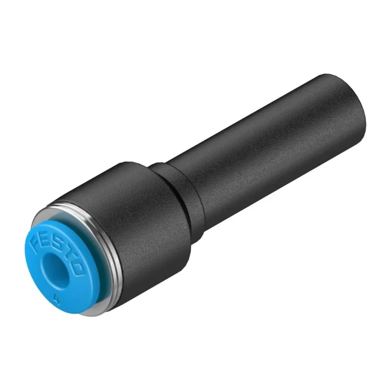 Festo Polybutylene Terephthalate Pneumatic Fitting Push-in 8 mm Push-in 4 mm 14 Bar Maximum Operating Pressure QS-8H-4