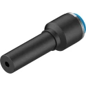 Festo Polybutylene Terephthalate Pneumatic Fitting Push-in 8 mm Push-in 4 mm 14 Bar Maximum Operating Pressure QS-8H-4
