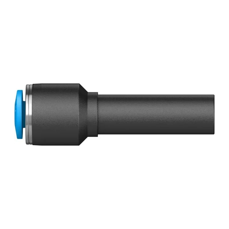 Festo Polybutylene Terephthalate Pneumatic Fitting Push-in 8 mm Push-in 4 mm 14 Bar Maximum Operating Pressure QS-8H-4