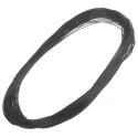 Festo Black Polyurethane Compressed Air Pipe 2 mm Outside Diameter, 1.2 mm Inside Diameter, 50 m Length PUN-H-2X0,4-SW