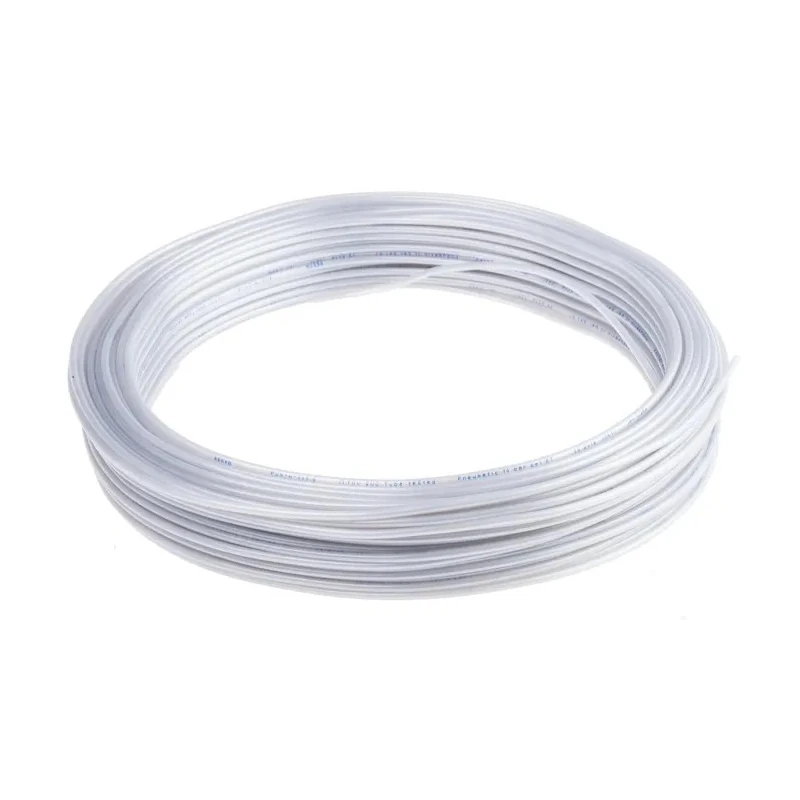 Festo Compressed Air Pipe Silver Polyurethane 3 mm 50 m Hydrolysis Resistant Food Safe PUN-H-3X0,5-SI