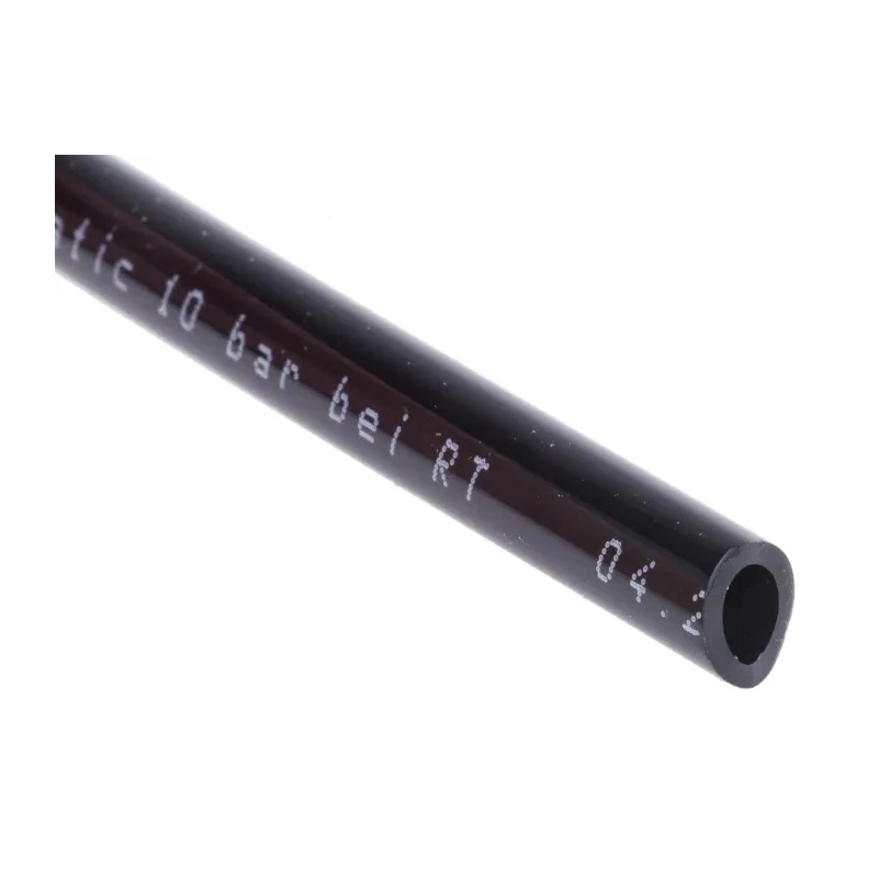 Festo Compressed Air Pipe Black Polyurethane 6 mm 50 m Maximum 10 Bar Operating Pressure PUN-H-6X1-SW