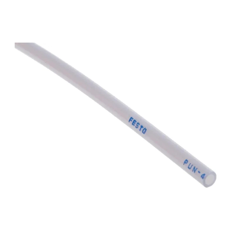 Festo Compressed Air Pipe Silver Polyurethane 4 mm 50 m PUN Series PUN-4X0,75-SI