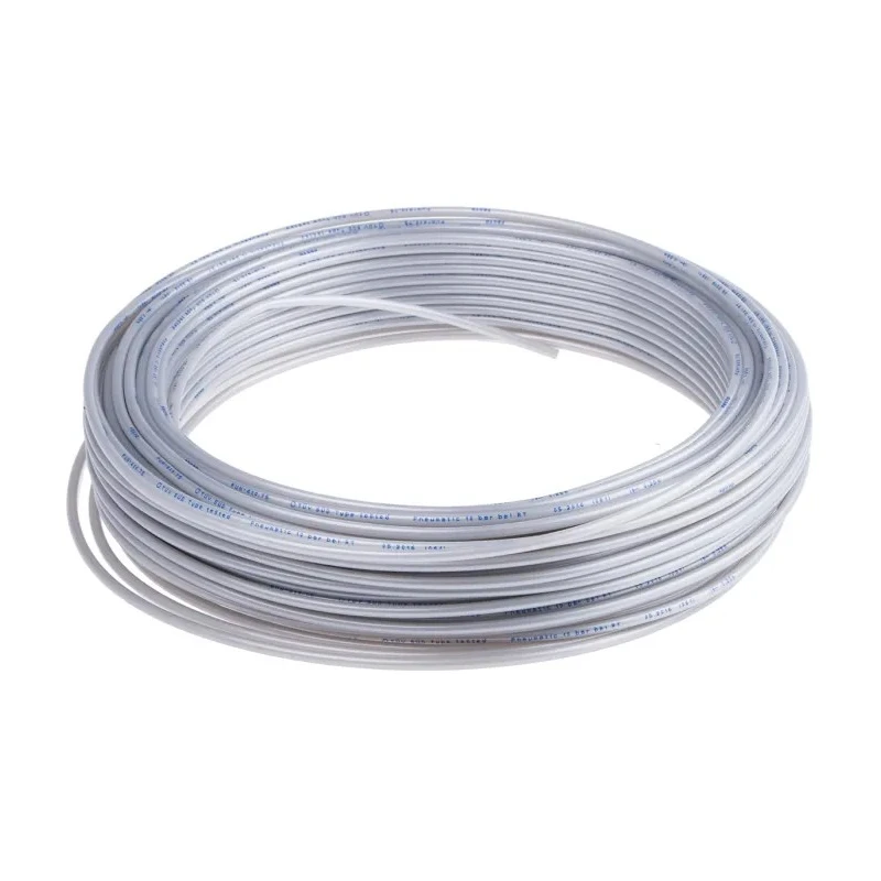 Festo Compressed Air Pipe Silver Polyurethane 4 mm 50 m PUN Series PUN-4X0,75-SI