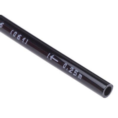 Festo Compressed Air Pipe Black Polyurethane 4 mm 50 m PUN-4X0,75-SW