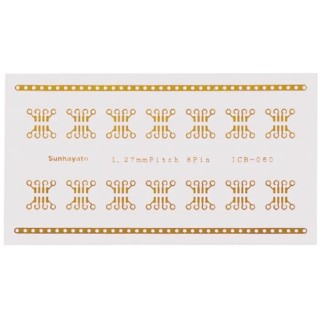 Sunhayato 8 Way 1 Extender Board Converter Board Epoxy Glass Fabric Laminate FR4 100mm x 55mm ICB-060