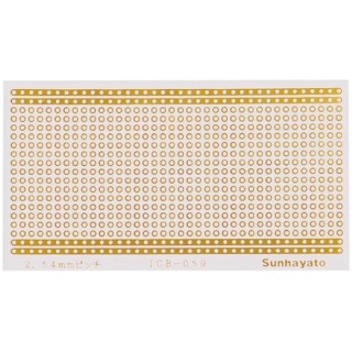Sunhayato Universal Board Extender Board Epoxy Glass Fabric Laminate 100mm x 55mm FR4 ICB-059
