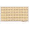 Sunhayato Extender Board Seal Substrate 100mm Length 55mm Width FR4 Epoxy Glass Fabric Laminate ICB-062