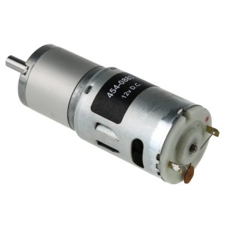 RS PRO Brushed Geared DC Geared Motor 12V DC 19.8 W 120 RPM 6 mm Shaft Diameter 98 Ncm Torque 454-0883