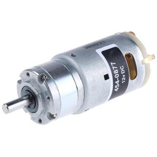 RS PRO Brushed Geared DC Geared Motor, 12V dc, 19.8 W, 20 Ncm Torque, 3090 rpm, 6 mm Shaft Diameter 454-0877