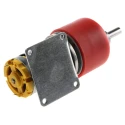 RS PRO Brushed Geared DC Geared Motor, 7.92 W, 12V dc, 59 Ncm Torque, 3 rpm, 6 mm Shaft Diameter 454-0861