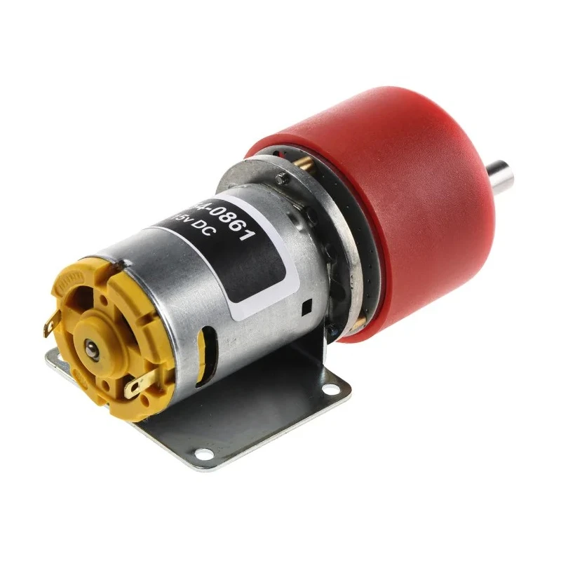 RS PRO Brushed Geared DC Geared Motor, 7.92 W, 12V dc, 59 Ncm Torque, 3 rpm, 6 mm Shaft Diameter 454-0861