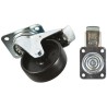 Tente Braked Swivel Castor 150 kg Capacity 100 mm Wheel Polypropylene 3477POO100P62
