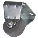 Tente Swivel Castor 55 kg Load Capacity 50 mm Rubber Wheel Steel Frame 1678UHO050P40PAF
