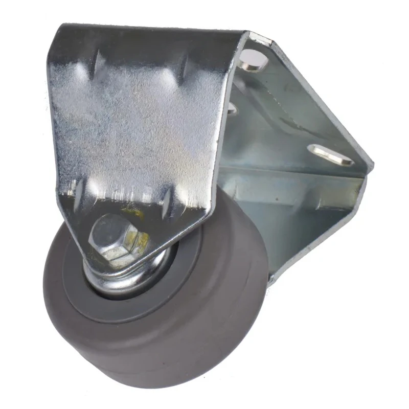 Tente Swivel Castor 55 kg Load Capacity 50 mm Rubber Wheel Steel Frame 1678UHO050P40PAF