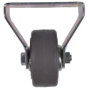 Tente Swivel Castor 55 kg Load Capacity 50 mm Rubber Wheel Steel Frame 1678UHO050P40PAF
