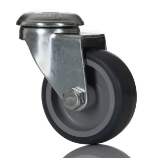 Tente Light Duty Swivel Castor with 30 kg Load Capacity, 50 mm Rubber Wheel 1470PJO050P30-8