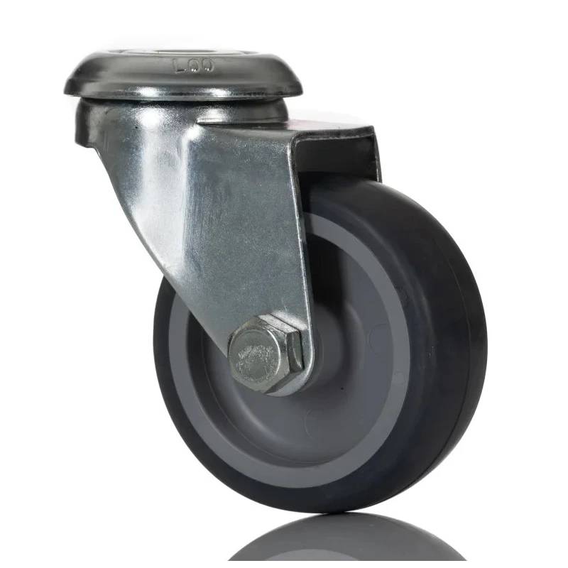 Tente Light Duty Swivel Castor with 30 kg Load Capacity, 50 mm Rubber Wheel 1470PJO050P30-8
