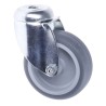 Tente Swivel Castor 75 kg Load Capacity 75 mm Polypropylene Wheel Zinc Chromated Pressed Steel Frame 2470PJO075P30-10