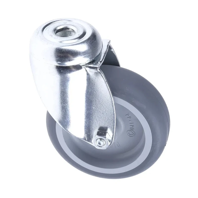 Tente Swivel Castor 75 kg Load Capacity 75 mm Polypropylene Wheel Zinc Chromated Pressed Steel Frame 2470PJO075P30-10