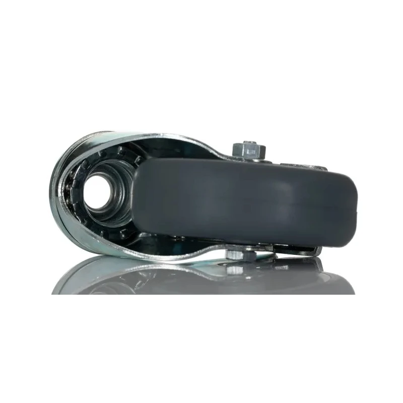 Tente Swivel Castor, 75 kg Load Capacity, 75 mm Polypropylene Wheel, Pressed Steel Frame, Zinc Chromated 2477PJO075P30-10