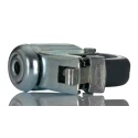 Tente Swivel Castor, 75 kg Load Capacity, 75 mm Polypropylene Wheel, Pressed Steel Frame, Zinc Chromated 2477PJO075P30-10