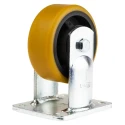 Tente Industrial Heavy Duty Swivel Castor with Polyurethane Wheel, 550 kg Load Capacity, 125 mm Wheel 9688FTP125P63
